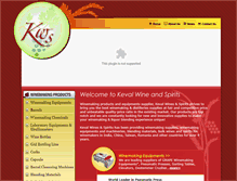 Tablet Screenshot of kevalws.com